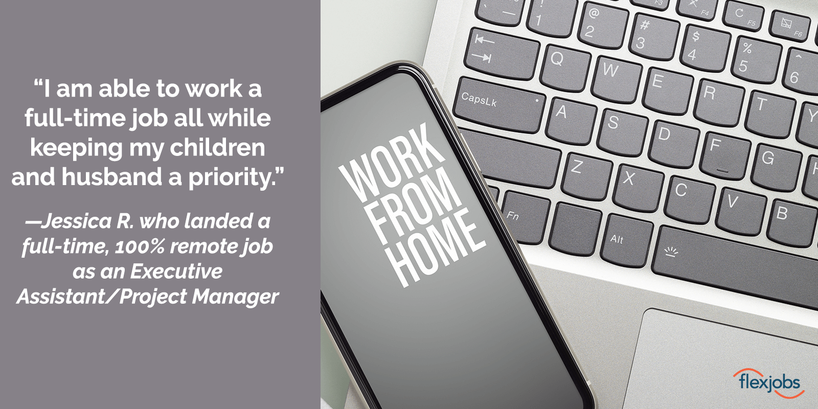 Remote Work Leads to Career Continuity for Military Spouse FlexJobs